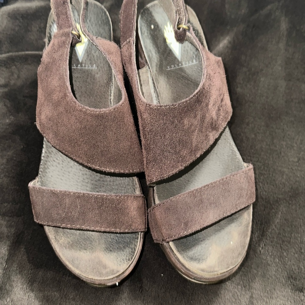 Volatile Wedge sandals